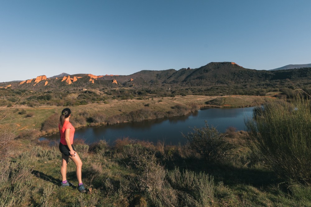 Las médulas lago sumido