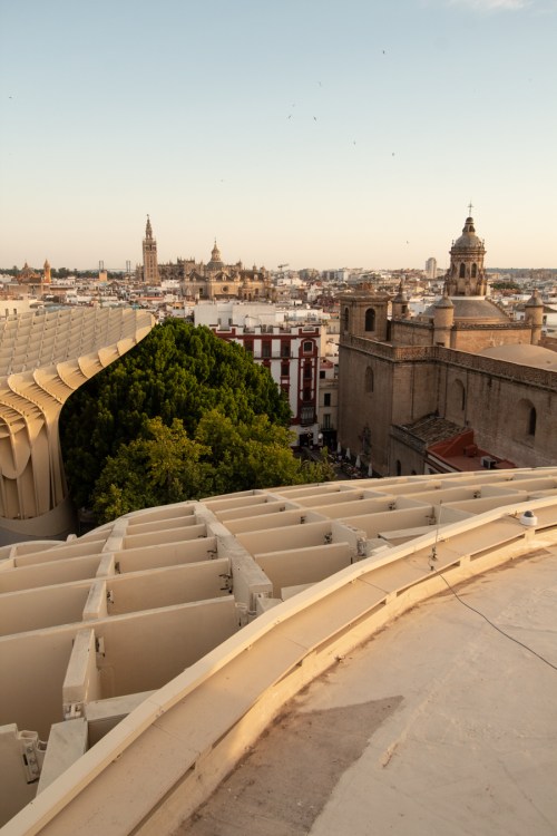 Vista panorámica de la ciudad de Sevilla