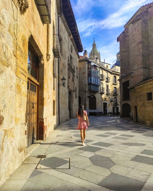 Callejeando en la ciudad de Salamanca