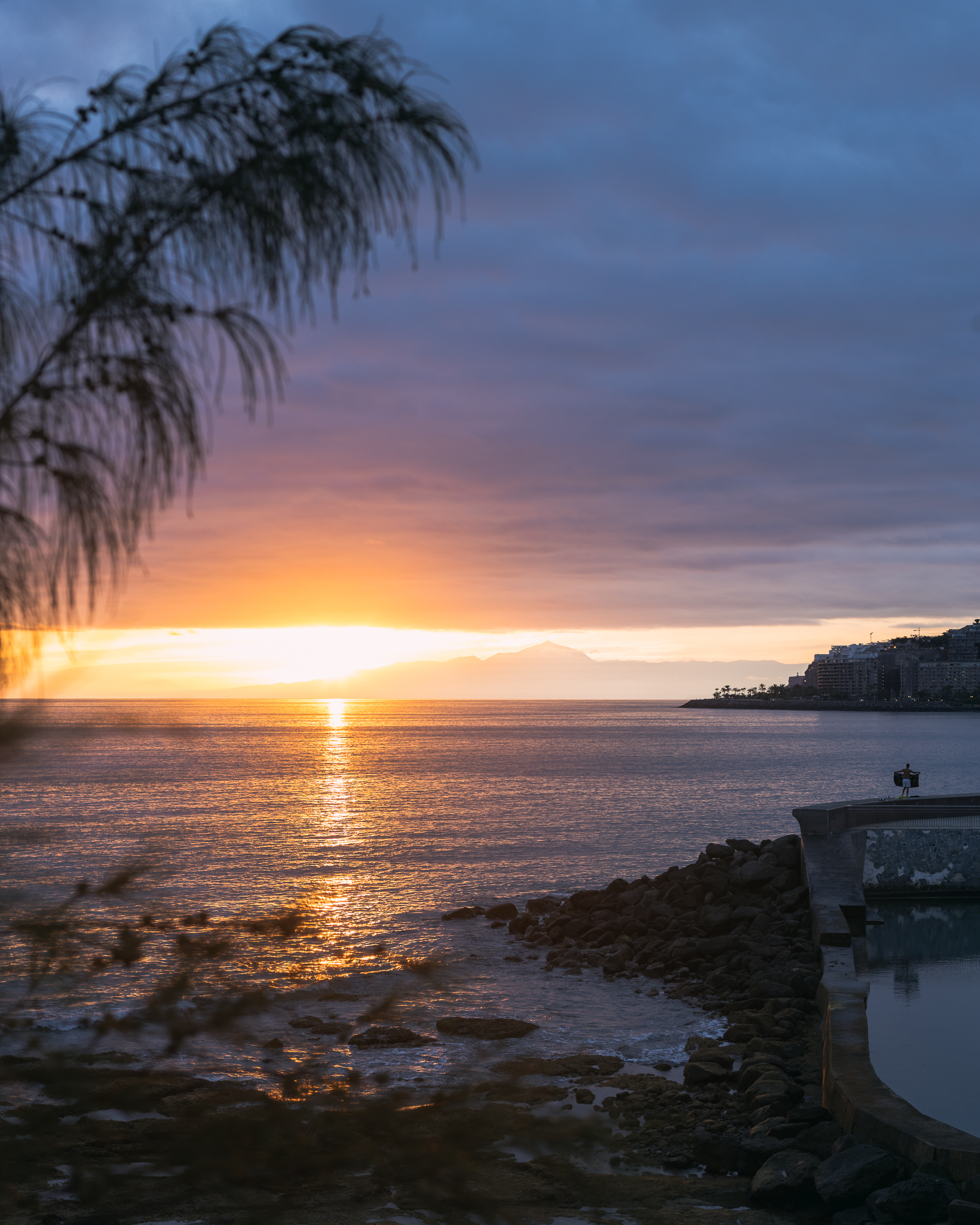 Atardecer desde Arguineguín, Gran Canaria