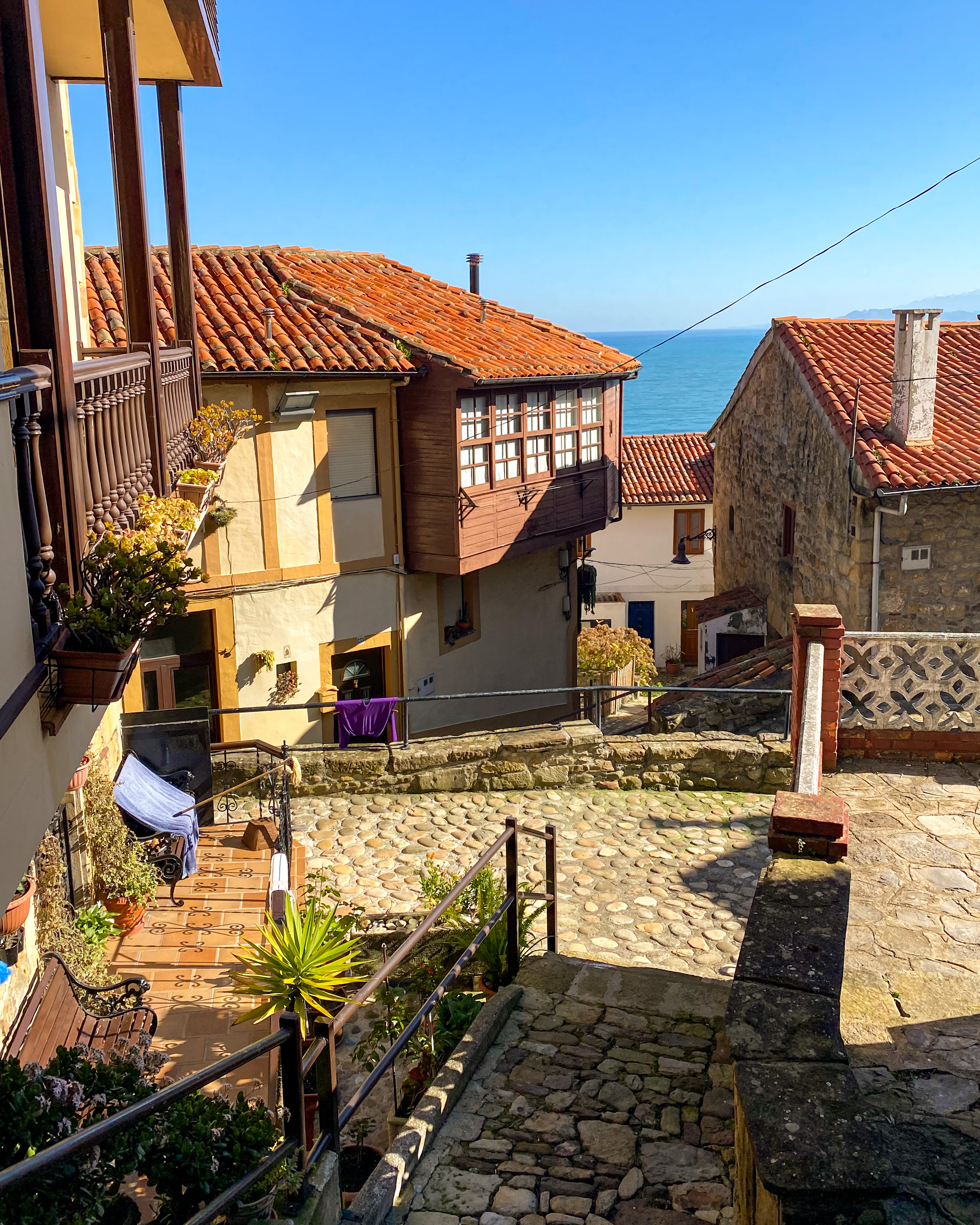 Pueblo marinero de Lastres en Asturias