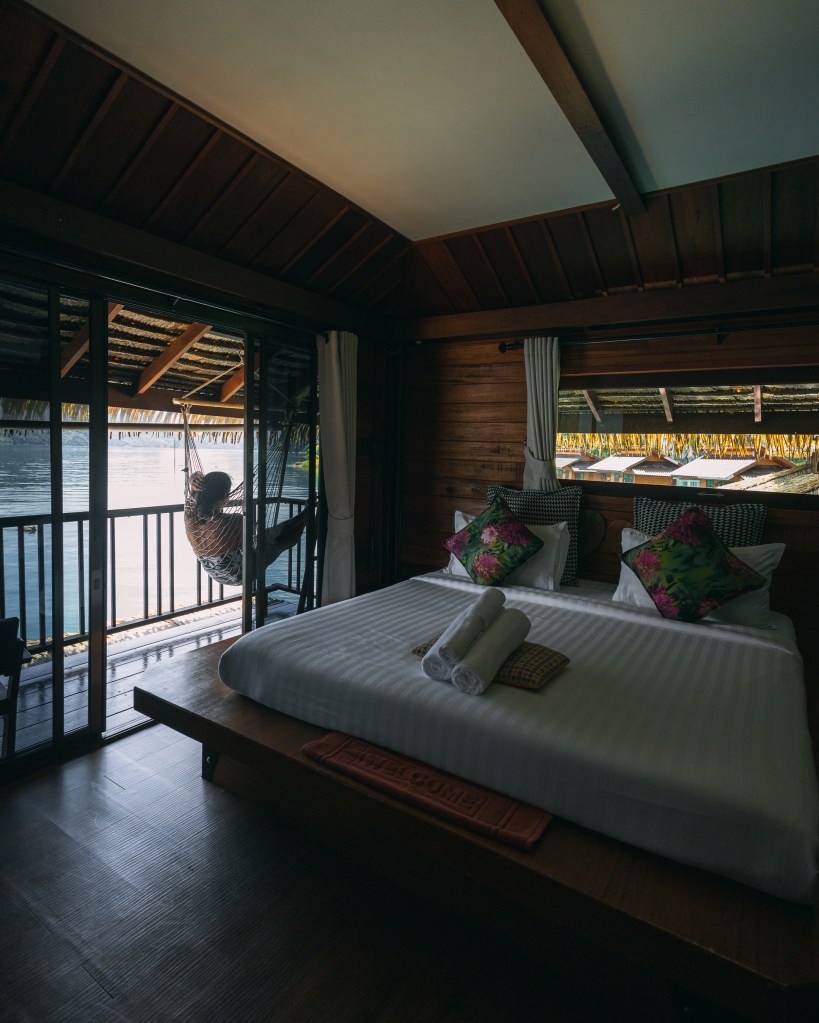 Alojamiento en el lago Khao sok